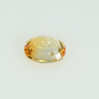 0.60 cts Natural Yellow Sapphire Loose Gemstone Oval Cut