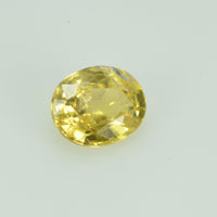 0.68 cts Natural Yellow Sapphire Loose Gemstone Oval Cut
