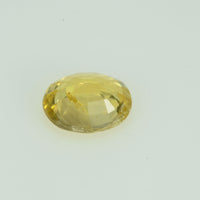 0.68 cts Natural Yellow Sapphire Loose Gemstone Oval Cut
