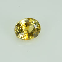 0.71 cts Natural Yellow Sapphire Loose Gemstone Oval Cut