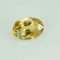 0.91 cts Natural Yellow Sapphire Loose Gemstone Oval Cut