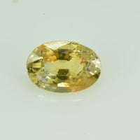 0.91 cts Natural Yellow Sapphire Loose Gemstone Oval Cut