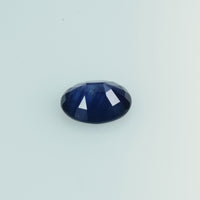 0.75 cts Natural Blue Sapphire Loose Gemstone Oval Cut