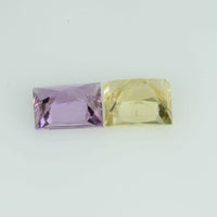 1.56 cts Natural Fancy Sapphire Loose Pair Gemstone Baguette Cut