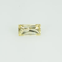 0.52 cts Natural Yellow Sapphire Loose Pair Gemstone Baguette Cut