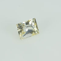 0.74 cts Natural Yellow Sapphire Loose Pair Gemstone Baguette Cut