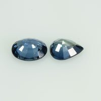 6x5 Natural Calibrated Blue Sapphire Loose Gemstone Oval Cut