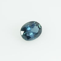 0.67 cts natural blue sapphire loose gemstone oval cut