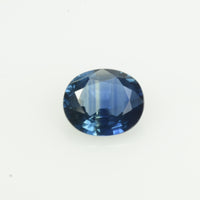 0.50 cts Natural Blue Sapphire Loose Gemstone Oval Cut