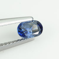 0.64 cts Natural Blue Sapphire Loose Gemstone Oval Cut