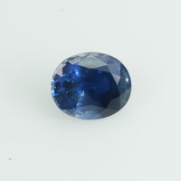 0.73 cts Natural Blue Sapphire Loose Gemstone Oval Cut