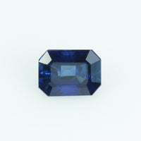 1.06 cts Natural Blue Sapphire Loose Gemstone Emerald Cut