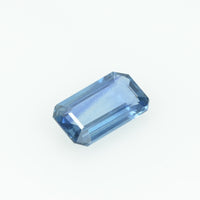 0.72 cts Natural Blue Sapphire Loose Gemstone Emerald Cut