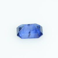 1.13 cts Natural Blue Sapphire Loose Gemstone Emerald Cut