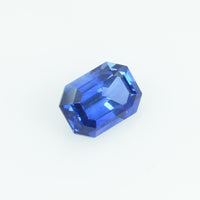 0.89 cts Natural Blue Sapphire Loose Gemstone Emerald Cut