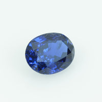 1.66 Cts Natural Blue Sapphire loose gemstone oval cut