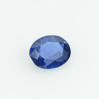 0.85 Cts Natural Blue sapphire loose gemstone oval cut