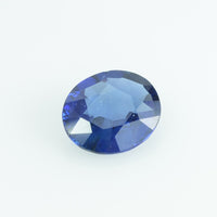 1.02 Cts Natural Blue sapphire loose gemstone oval cut