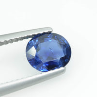 1.42 Cts Natural Blue sapphire loose gemstone oval cut