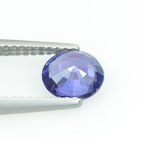 1.12 Cts Natural Purple Sapphire Loose Gemstone Round Cut