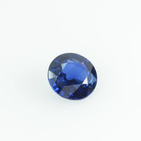0.71 Cts Natural Blue Sapphire Loose Gemstone Round Cut