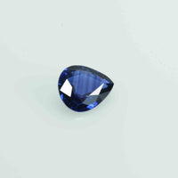 0.45 cts Natural Blue Sapphire Loose Gemstone Pear Cut