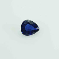 0.54 cts Natural Blue Sapphire Loose Gemstone Pear Cut