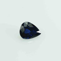 0.62 cts Natural Blue Sapphire Loose Gemstone Pear Cut