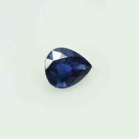 0.79 cts Natural Blue Sapphire Loose Gemstone Pear Cut
