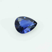 0.98 cts Natural Blue Sapphire Loose Gemstone Pear Cut