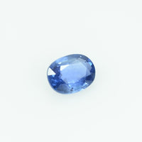 0.52 Cts Natural Blue Sapphire Loose Gemstone Oval Cut