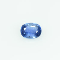 0.52 Cts Natural Blue Sapphire Loose Gemstone Oval Cut