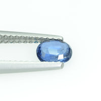 0.55 Cts Natural Blue Sapphire Loose Gemstone Oval Cut