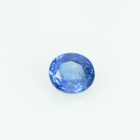 0.57 Cts Natural Blue Sapphire Loose Gemstone Oval Cut