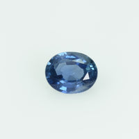 0.63 Cts Natural Blue Sapphire Loose Gemstone Oval Cut