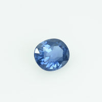0.65 Cts Natural Blue Sapphire Loose Gemstone Oval Cut