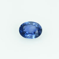 0.68 Cts Natural Blue Sapphire Loose Gemstone Oval Cut