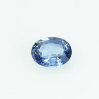 0.76 Cts Natural Blue Sapphire Loose Gemstone Oval Cut