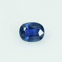 0.81 Cts Natural Blue Sapphire Loose Gemstone Oval Cut
