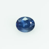0.88 Cts Natural Blue Sapphire Loose Gemstone Oval Cut