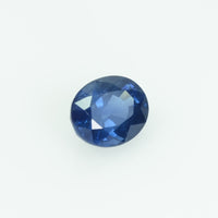 0.88 Cts Natural Blue Sapphire Loose Gemstone Oval Cut