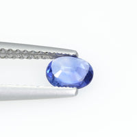 0.39 Cts Natural Blue Sapphire Loose Gemstone Oval Cut