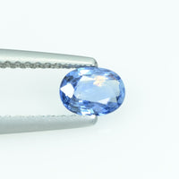 0.46 Cts Natural Blue Sapphire Loose Gemstone Oval Cut