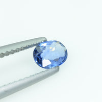 0.46 Cts Natural Blue Sapphire Loose Gemstone Oval Cut