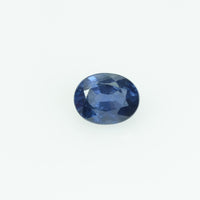 0.50 Cts Natural Blue Sapphire Loose Gemstone Oval Cut