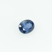0.50 Cts Natural Blue Sapphire Loose Gemstone Oval Cut