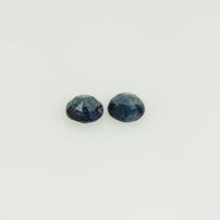 3.2 mm Natural Blue Sapphire Loose Gemstone Round Cut