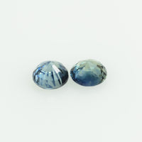 3.3 Natural Blue Sapphire Loose Gemstone Round Cut