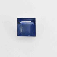 0.53 Cts Natural Blue Sapphire Loose Gemstone Square Cut