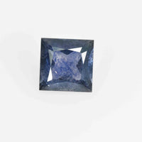 0.59 Cts Natural Blue Sapphire Loose Gemstone Princess Cut